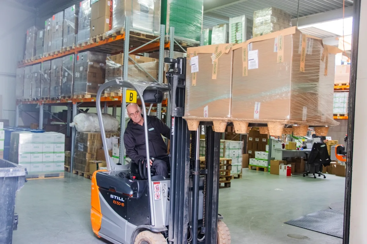 Kijkje bij logistiek