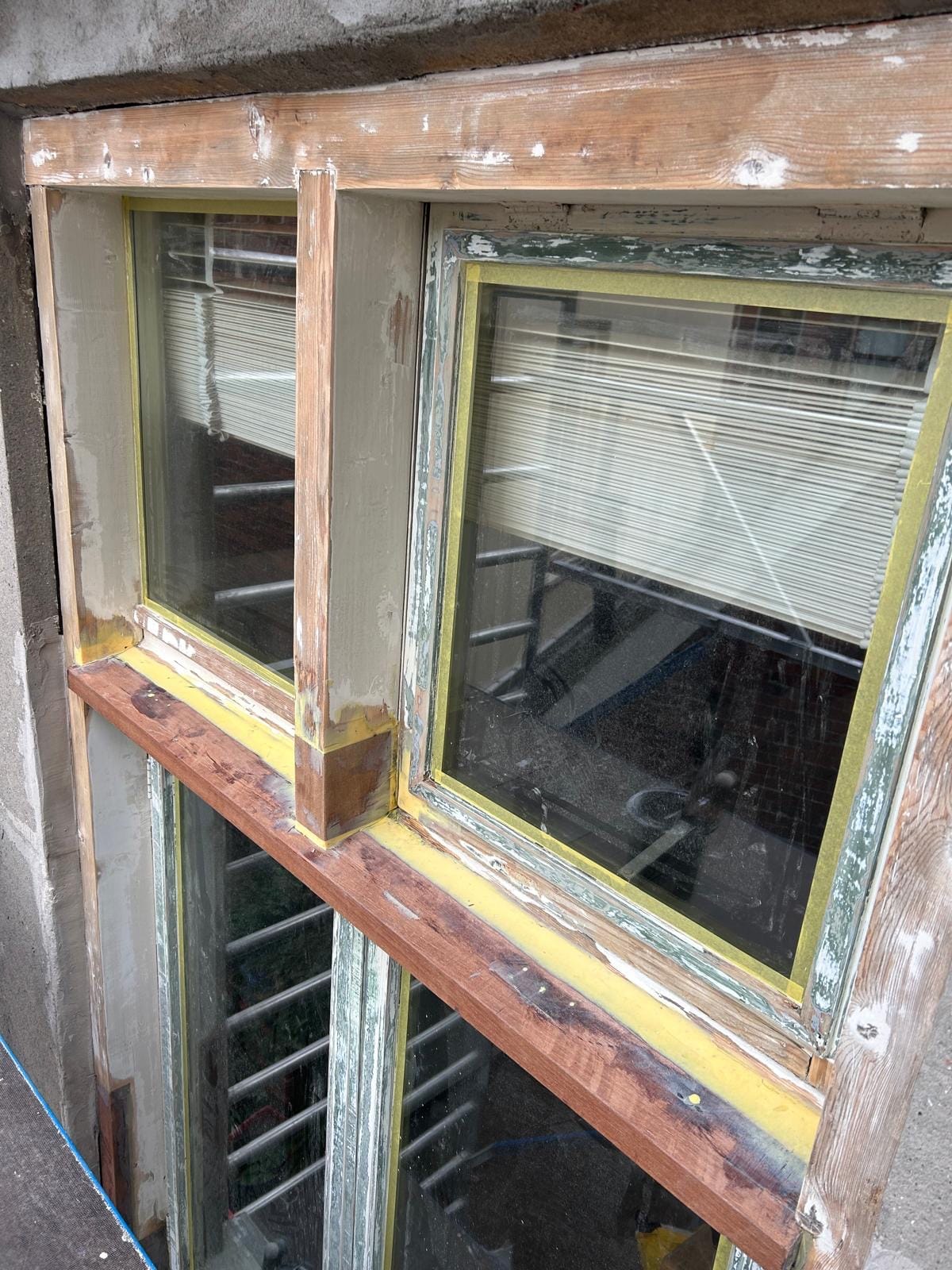restauratie van rotte delen