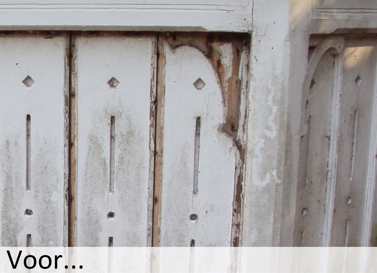 Voor renovatie