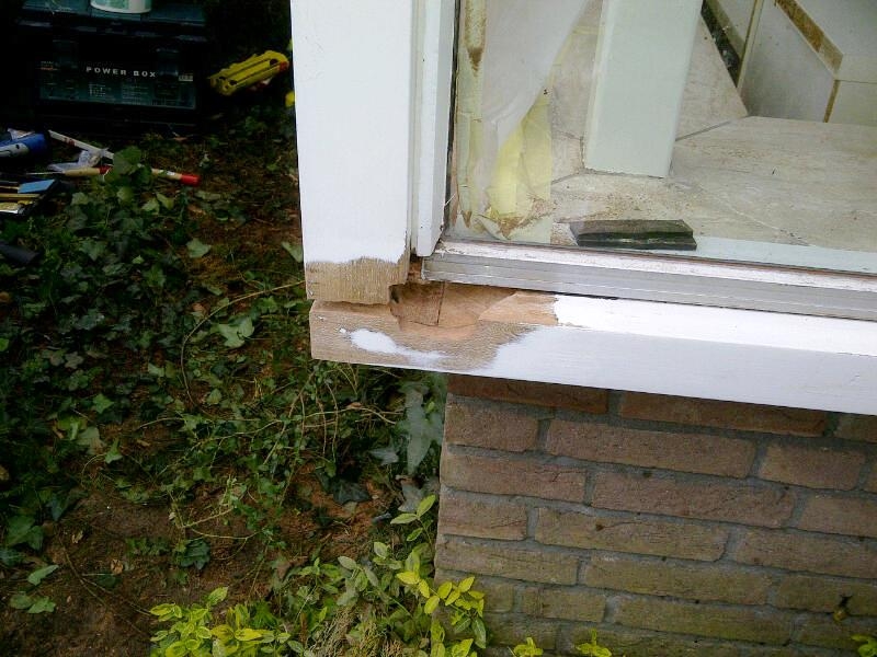 Hoekstijl en dorpel.
