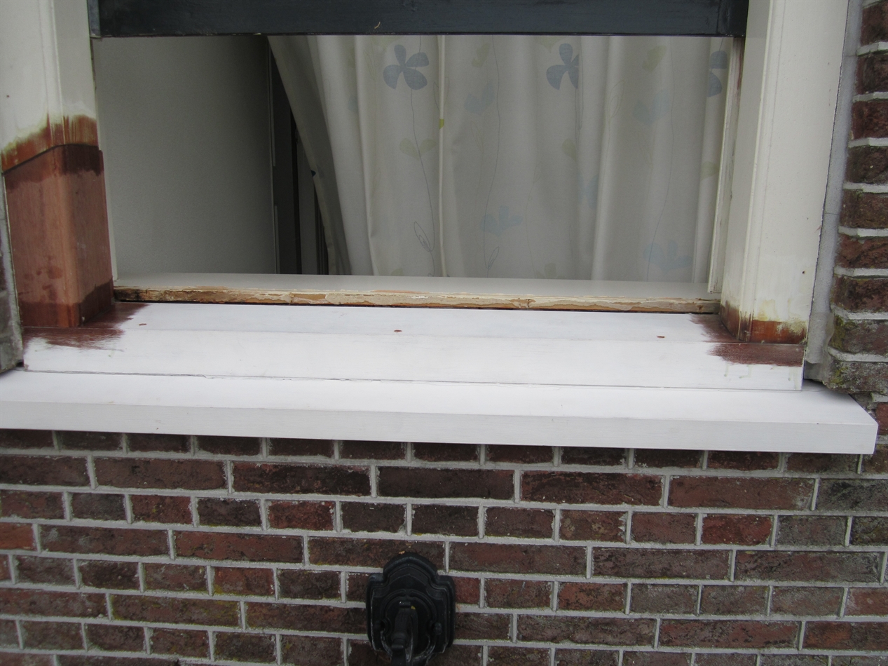Reparatie aangebracht