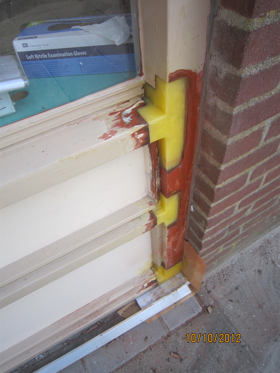 Herstel van aangetast hout met Dry-Flex