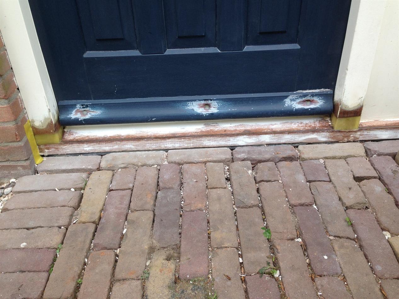 Reparatie van de plekken