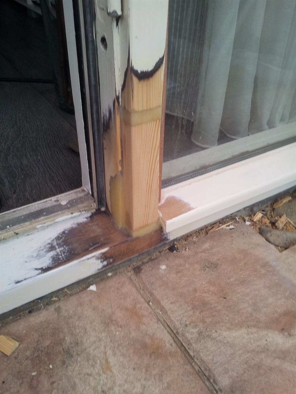 Deelvervanging met Dryflex reparatie en fixatie.